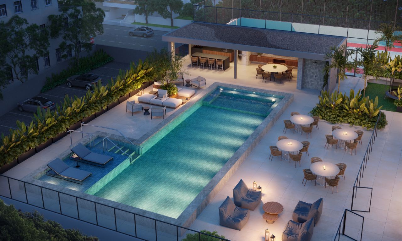 Apartamentos de 2 suítes e 2 quartos no coração da Pituba
