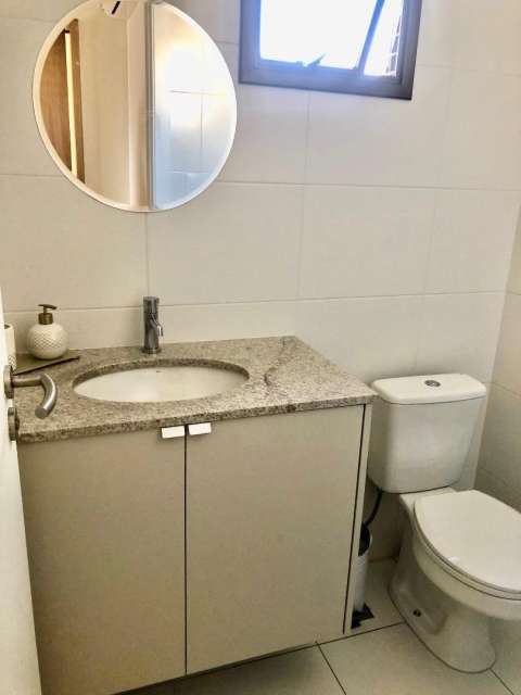 Apartamento MOBILIADO na Graça com 1 suíte, 50m² para alugar por R$ 4.964,00
