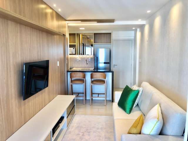 Apartamento MOBILIADO na Graça com 1 suíte, 50m² para alugar por R$ 4.964,00
