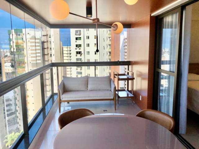 Apartamento MOBILIADO na Graça com 1 suíte, 50m² para alugar por R$ 4.964,00