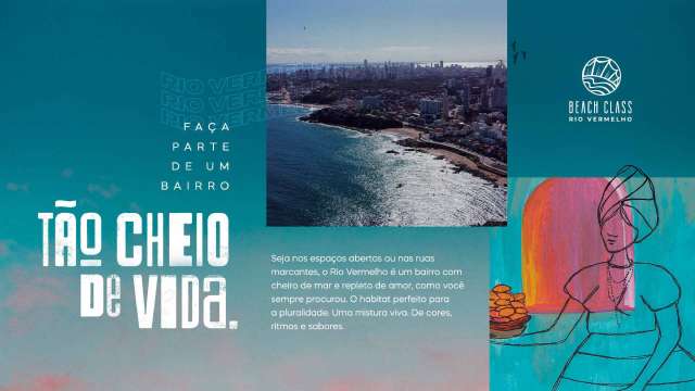 Beach Class Rio Vermelho - Studio com 1  suíte, 26 m² à venda por R$ 365.000,00