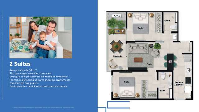CONNECT ONDINA - QUARTO/SALA E 2 SUÍTES  À VENDA A PARTIR DE R$442.465,00  EM ONDINA