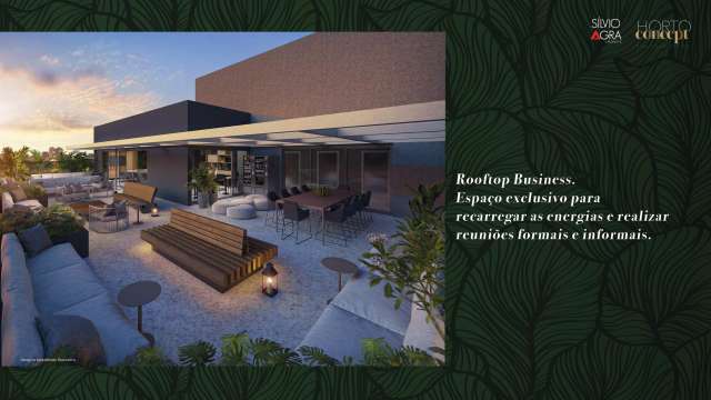 HORTO CONCEPT - SALAS À VENDA A PARTIR DE R$ 479.328,22 NO HORTO