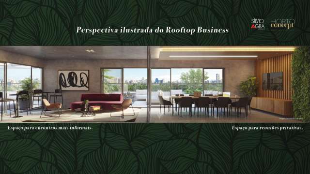 HORTO CONCEPT - SALAS À VENDA A PARTIR DE R$ 479.328,22 NO HORTO
