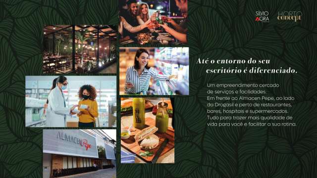 HORTO CONCEPT - SALAS À VENDA A PARTIR DE R$ 479.328,22 NO HORTO