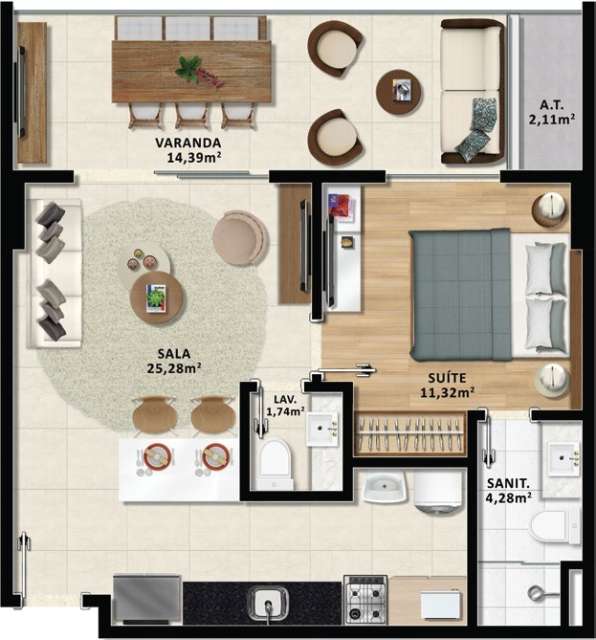 PREMIUM STELLA MARIS - STUDIOS À VENDA A PARTIR DE R$ 450.000,00 EM STELLA MARIS