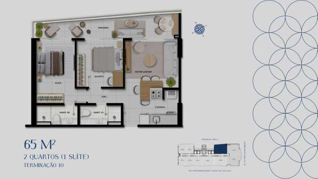 BEACH CLASS JAGUARIBE - Apartamentos de 1 e 2 suítes à venda a partir de R$776.000,00 em Jaguaribe