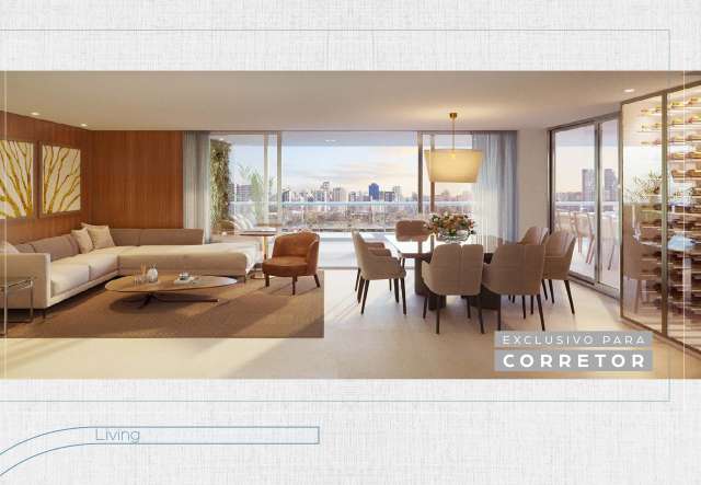 MIRAT MARTINS DE SÁ - APARTAMENTOS DE 4 SUÍTES À VENDA A PARTIR DE R$ 3.643.000,00  NO HORTO FLORESTAL