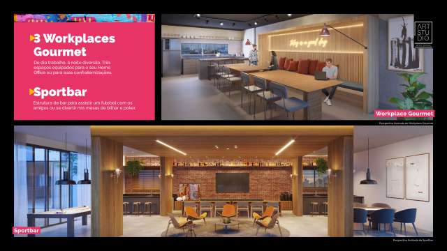 ART STUDIO  OPEN SPACES - STUDIOS À VENDA A PARTIR DE R$ 392.982,80 EM ARMAÇÃO