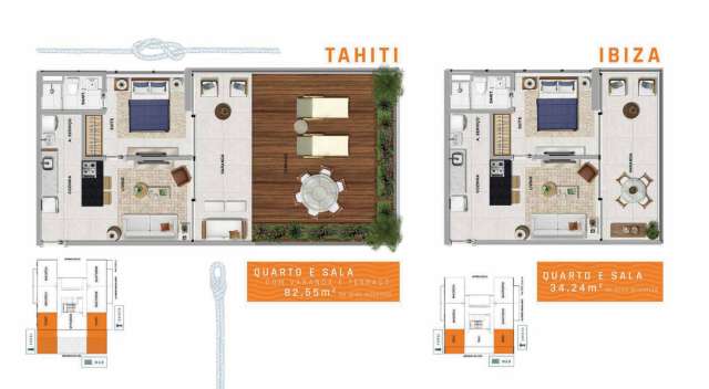 NAU BARRA - APARTAMENTOS QUARTO/SALA À VENDA A PARTIR DE R$ 620.326,21