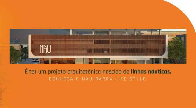 NAU BARRA - APARTAMENTOS QUARTO/SALA À VENDA A PARTIR DE R$ 620.326,21