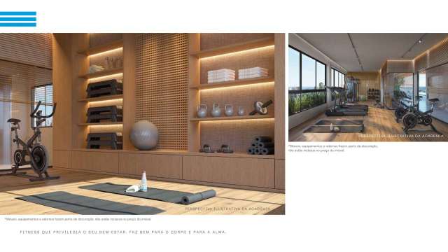 BLUE BARRA - APARTAMENTO COM 1 QUARTO E 1 SUÍTE,  À VENDA A PARTIR DE  R$554.600,00