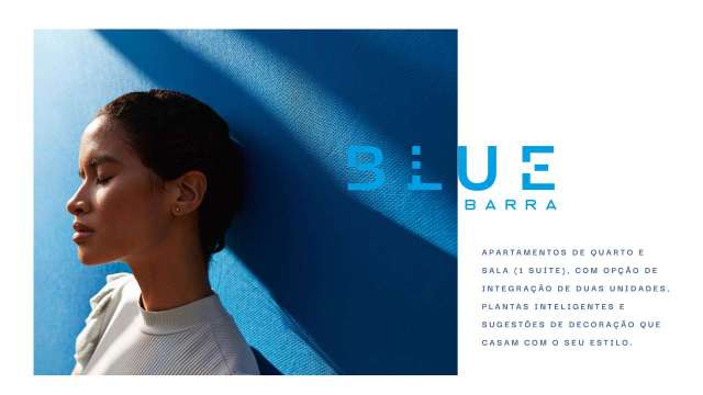 BLUE BARRA - APARTAMENTO COM 1 QUARTO E 1 SUÍTE,  À VENDA A PARTIR DE  R$554.600,00