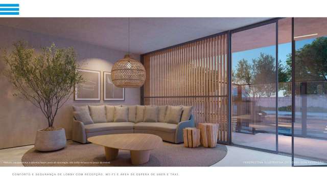 BLUE BARRA - APARTAMENTO COM 1 QUARTO E 1 SUÍTE,  À VENDA A PARTIR DE  R$554.600,00