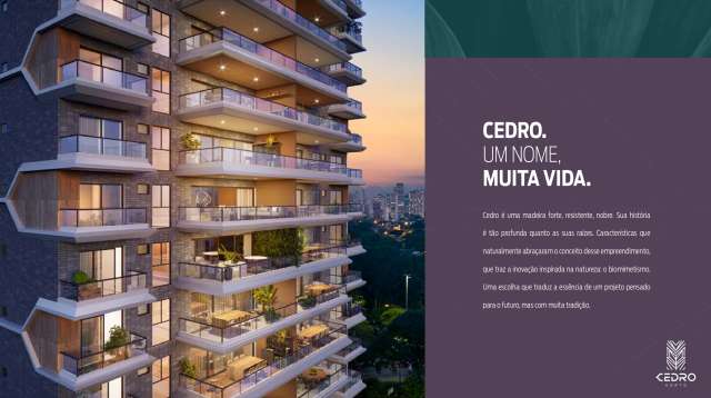 CEDRO HORTO - APARTAMENTO COM 3 SUÍTES, À VENDA A PARTIR DE R$ 2.048.978,09