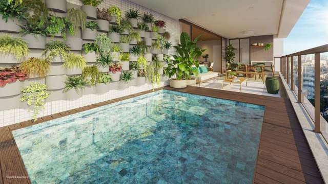 SUBLIME HORTO - 4/4 COM UMA PISCINA POR APARTAMENTO.