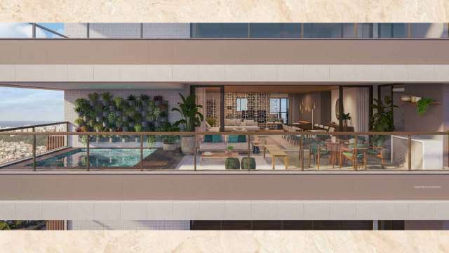 SUBLIME HORTO - 4/4 COM UMA PISCINA POR APARTAMENTO.