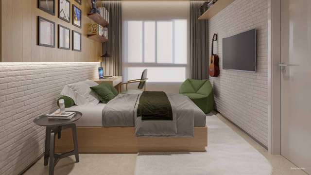SUBLIME HORTO - 4/4 COM UMA PISCINA POR APARTAMENTO.