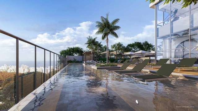 SUBLIME HORTO - 4/4 COM UMA PISCINA POR APARTAMENTO.