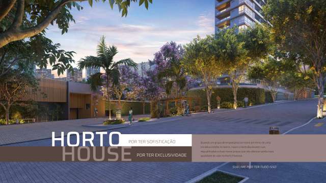 SUBLIME HORTO - 4/4 COM UMA PISCINA POR APARTAMENTO.