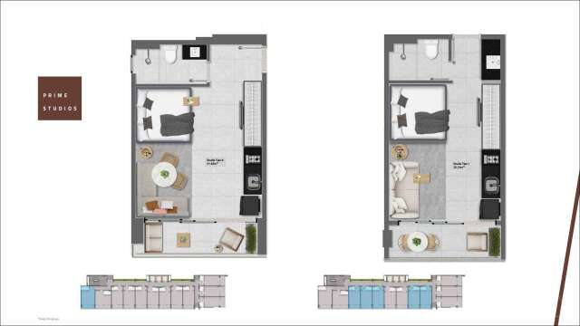 Alive Corredor da Vitória - Apartamento com 1 quarto,  de 29,79 m² à venda a partir de R$ 480.000,00