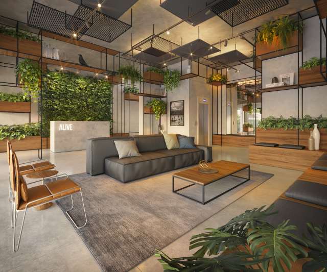 Alive Horto: quarto e sala com varanda wide line no Horto Boulevard à venda a partir de R$ 539.300,00