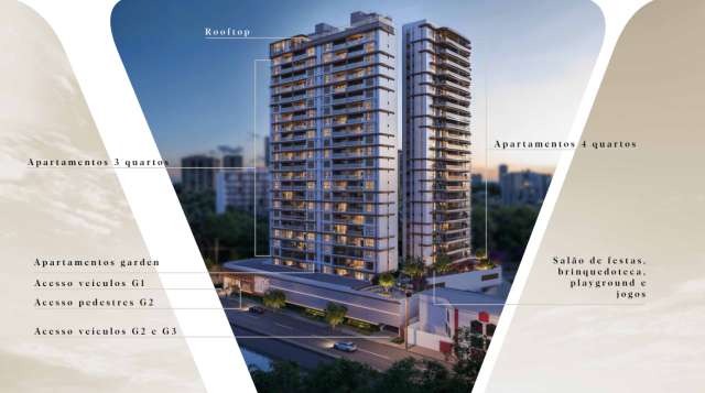 RIVE - APARTAMENTOS DE 4 QUARTOS SENDO 3 SUÍTES À VENDA A PARTIR DE R$935.155,81 NO RIO VERMELHO