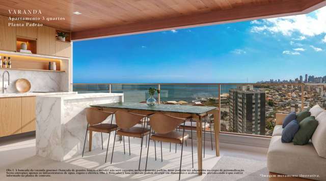 RIVE - APARTAMENTOS DE 4 QUARTOS SENDO 3 SUÍTES À VENDA A PARTIR DE R$935.155,81 NO RIO VERMELHO