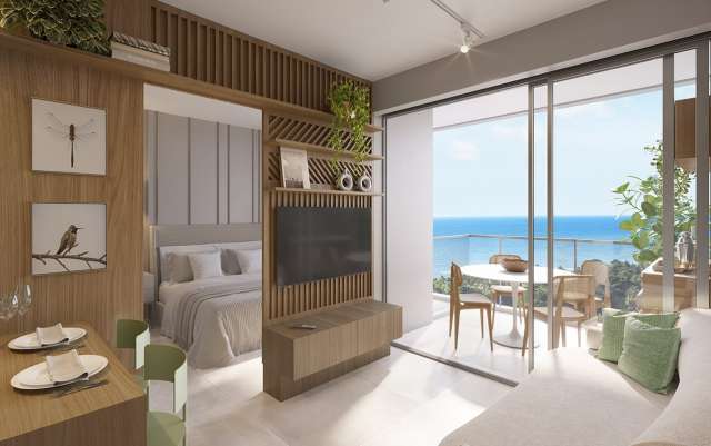 ESTILO PITUBA - QUARTO E SALA À VENDA A PARTIR DE R$403.452,68 NA PITUBA