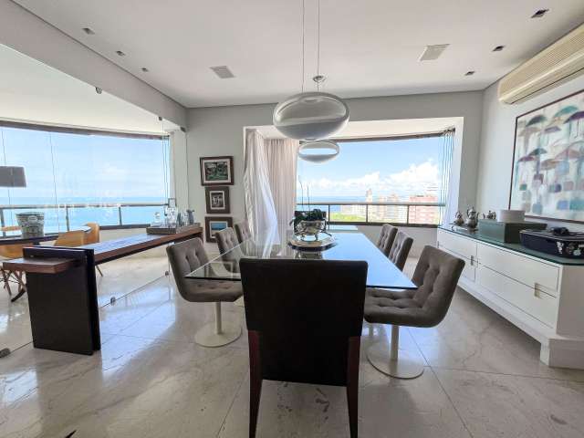 Apartamento na Ondina com 3 suítes, 310m² à venda por R$ 3.500.000,00