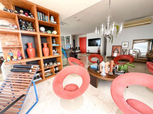 Apartamento na Ondina com 3 suítes, 310m² à venda por R$ 3.500.000,00