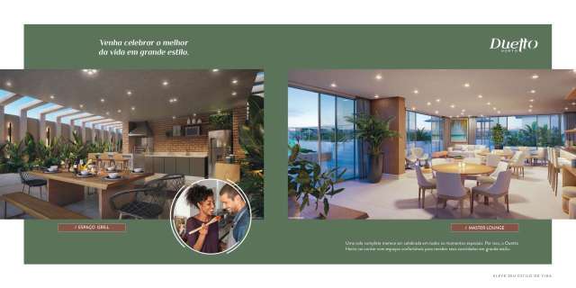 DUETTO HORTO - APARTAMENTO NO HORTO FLORESTAL COM 1 QUARTO, 43M² À VENDA R$ 650.000,00