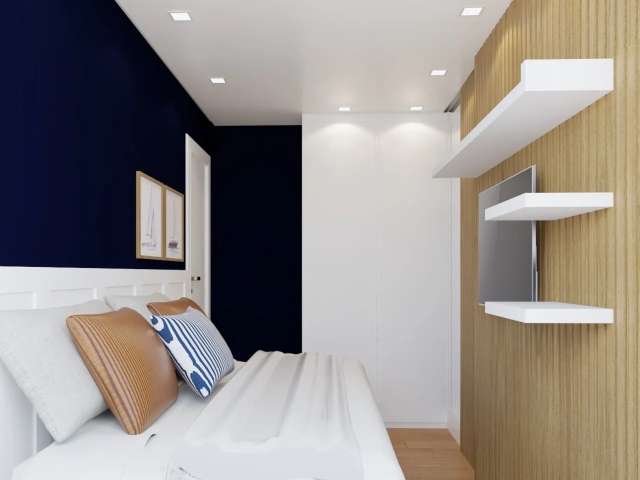 Apartamento em Alphaville I com 2 quartos e 2 suítes, 68m² à venda por R$ 815.000,00