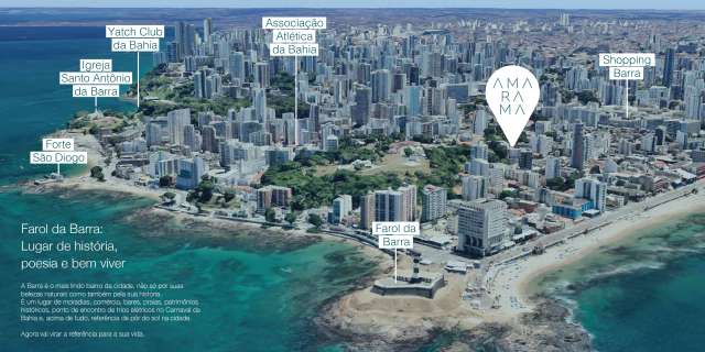 Apartamento na Barra EM CONSTRUÇÃO, quarto e sala, 36m², R$ 653.842,00