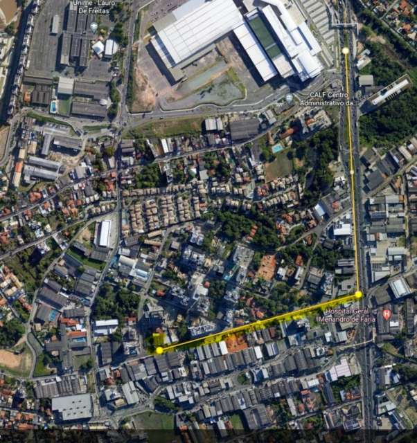 Galpão com 1.134m² para alugar por R$ 16.000,00 - LAURO DE FREITAS/BA 