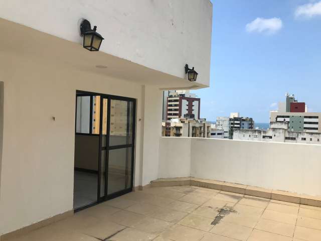 Cobertura na Pituba com 3 quartos e 1 suíte, 172m² à venda por R$ 580.000,00