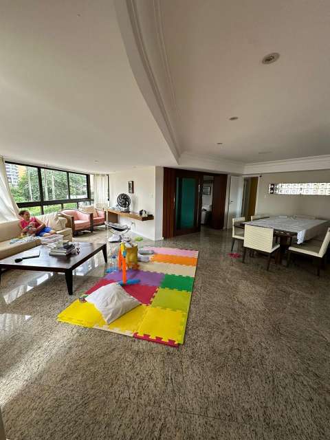 Apartamento com 4 quartos e 4 suítes, 255,00 m² para alugar por R$ 7.280,00 - Horto Florestal, Salvador/BA 