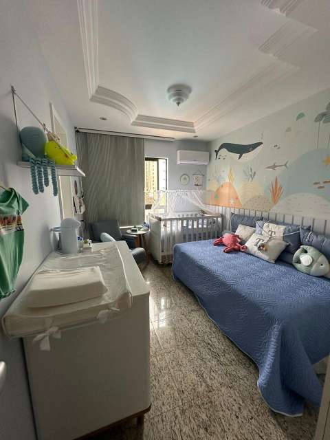 Apartamento com 4 quartos e 4 suítes, 255,00 m² para alugar por R$ 7.280,00 - Horto Florestal, Salvador/BA 
