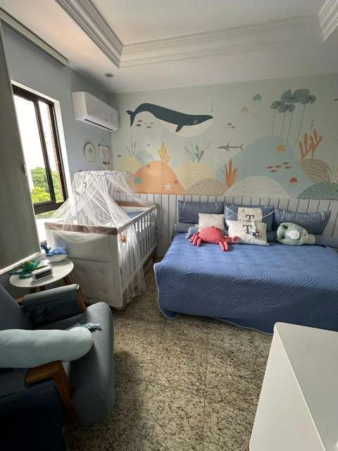 Apartamento com 4 suítes, 255,00 m² para alugar por R$ 7.280,00 - Horto Florestal- Salvador/BA. 