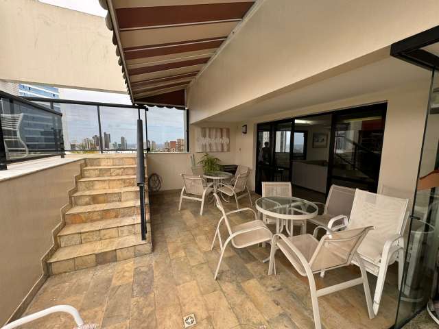 Cobertura na Graça  com 4 quartos e 3 suítes, 342m² à venda por R$ 2.300.000,00