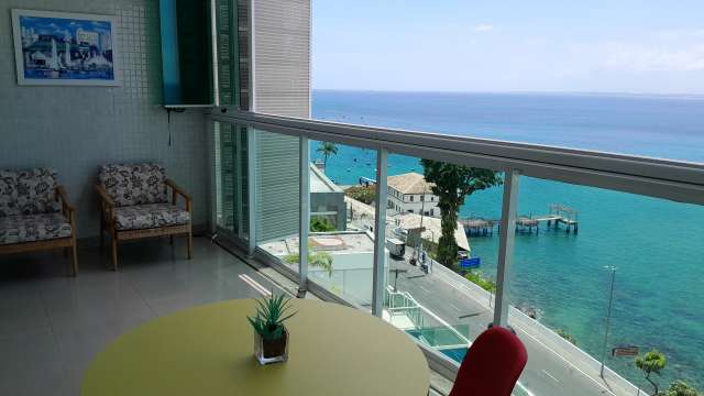 Apartamento com 1 quarto, 59,00 m² para alugar por R$ 4.750,00, Gamboa, Salvador/BA