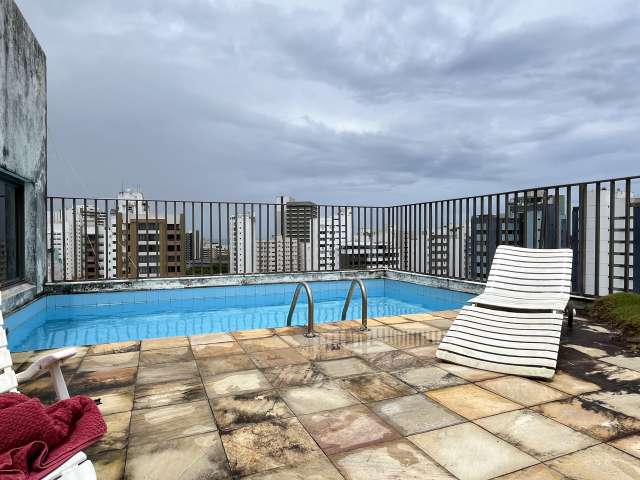 Cobertura na Pituba com 4 quartos e 2 suítes, 280m² à venda por R$ 1.000.000,00