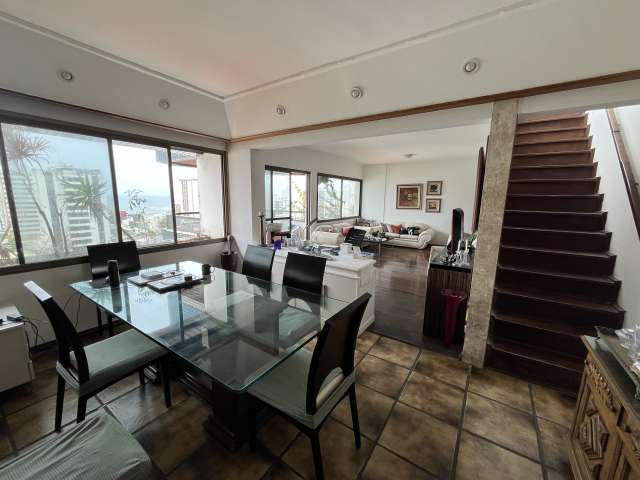 Cobertura na Pituba com 4 quartos e 2 suítes, 280m² à venda por R$ 1.000.000,00