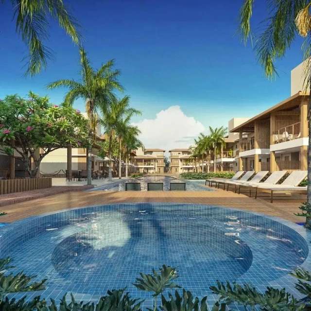 Apartamento de 2 suítes com amplo Garden e de 3 suítes com Duplex de Cobertura e terraço em Itacimirim a partir de R$700.000,00.