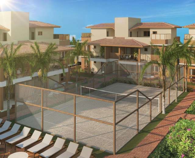 Apartamento de 2 suítes com amplo Garden e de 3 suítes com Duplex de Cobertura e terraço em Itacimirim a partir de R$700.000,00.