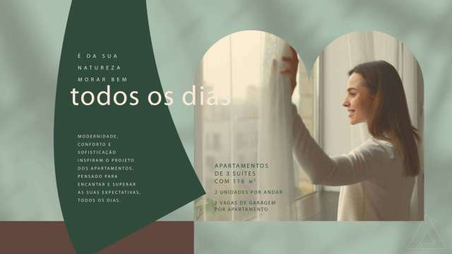 VIVANT - APARTAMENTO DE 3 SUÍTES À VENDA POR R$ 1.650.000,00 NO CAMINHO DAS ÁRVORES - SALVADOR/BA