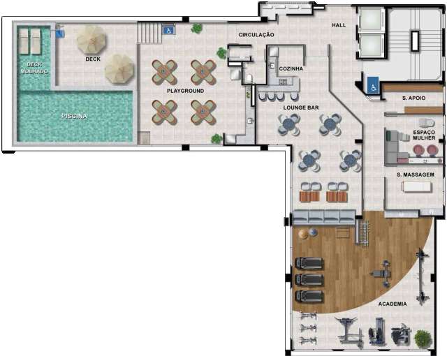 SAINT BARTZ - STÚDIO DE 24,70m² NA ONDINA DE R$385.000,00 - Salvador/Ba