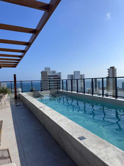 Blue Barra - Apartamento na Barra quarto/sala,  à venda por R$ 550.000,00 - Salvador/BA