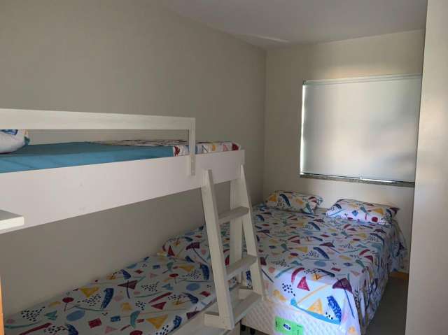 Apartamento em Itacimirim PORTEIRA FECHADA com 3 quartos e 2 suítes, 71m² à venda por R$ 940.000,00