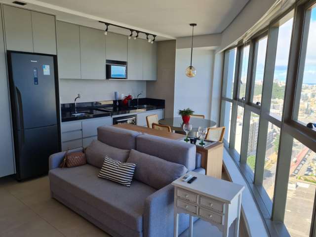 Apartamento com 1 quarto, suíte, 45 m² para alugar por R$ 5.600,00  - Ondina Salvador/BA